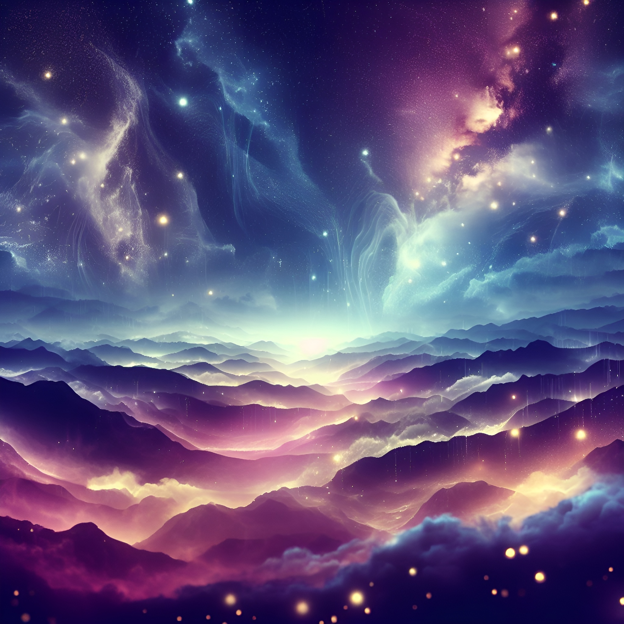 Luminous Stars Wallpaper Free Photo Image Picture Graphics