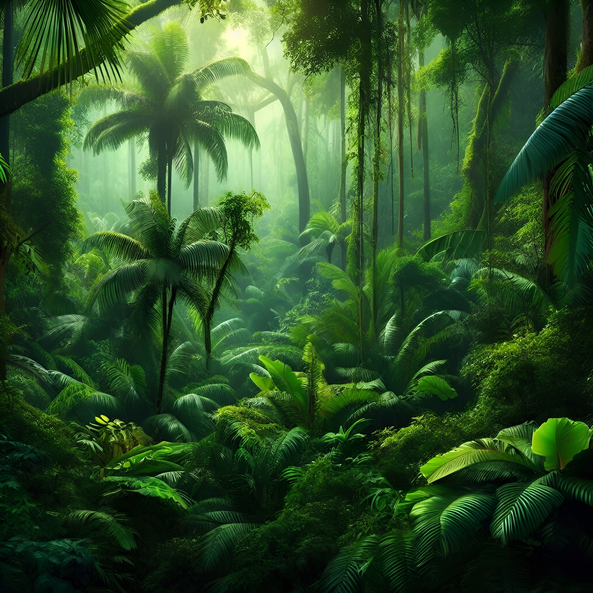 Lush Tropical Forest Free Photo Image Picture Graphics