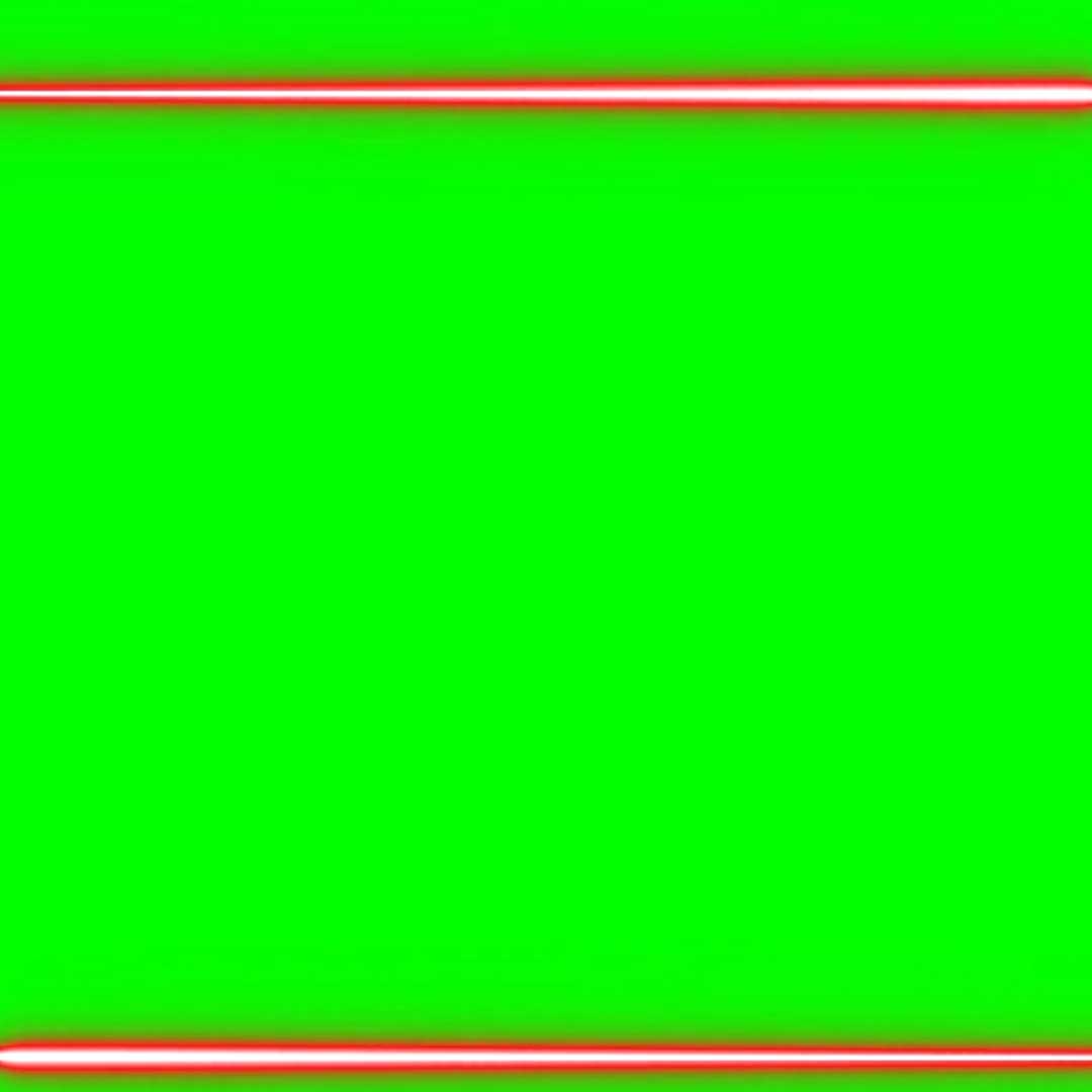 Red Square Neon Effect On Green Screen No Copyright, Stock Animations