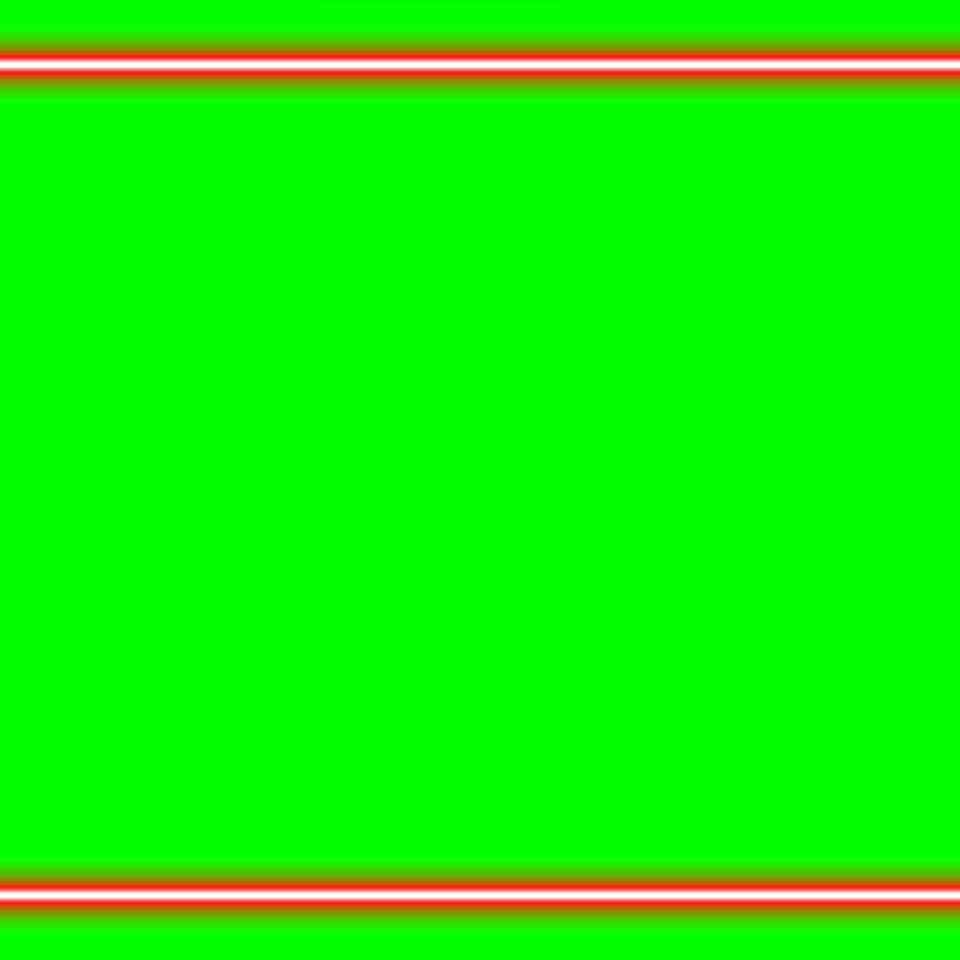 Square Shape Frame Red Neon Effect Green Screen Chroma Key No Copyright 2